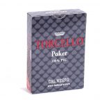Dal Negro Torcello Κόκκινη Τράπουλα Πλαστική 100%