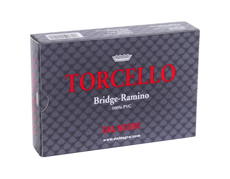 020 DAL NEGRO Torcello RAMINO Σετ Τράπουλες Πλαστικές 100% - Image 1