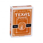 ΤΡΑΠΟΥΛΑ ΠΛΑΣΤΙΚΗ 100% DAL NEGRO TEXAS POKER ΠΟΡΤΟΚΑΛΙ
