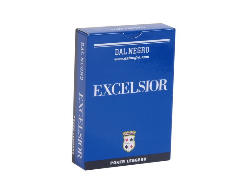 042 Dal Negro Excelsior Μπλε Τράπουλα χάρτινη - Image 1