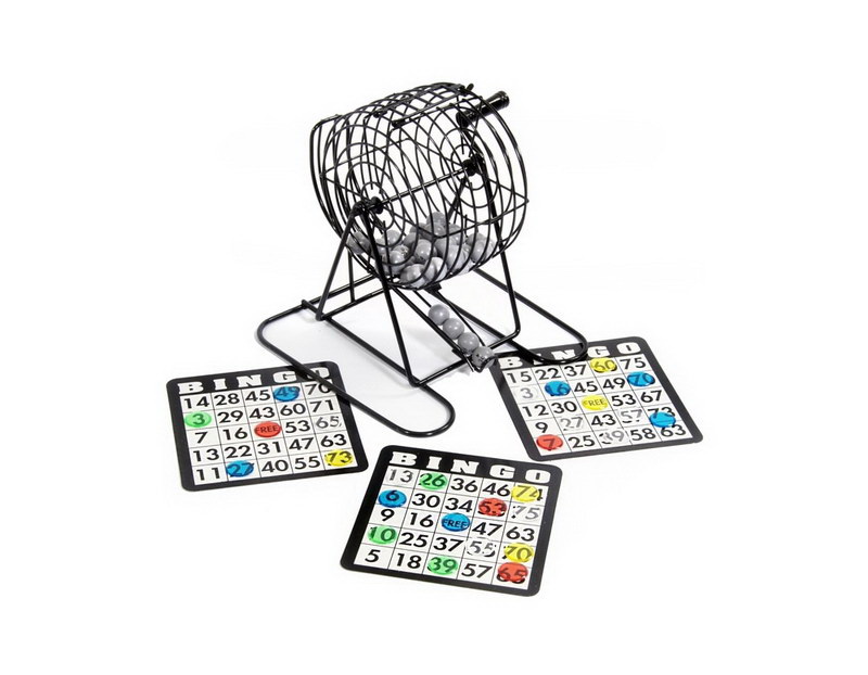 150 Επιτραπέζιο παιχνίδι Bingo με 75 αριθμημένες μπάλες SUPERGIFTS - Image 1