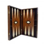 Τάβλι μαόνι βαλίτσα μεγάλο 48Χ31cm