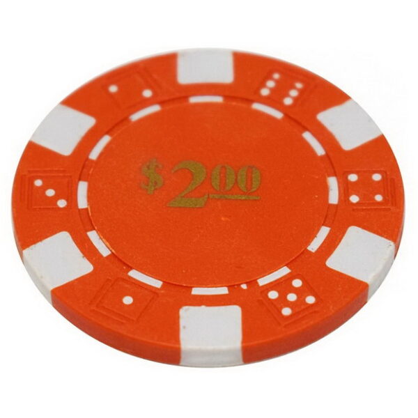 Μάρκες καζίνο SUPERGIFTS Poker Dice ∅38/11,5gr με αξία - Image 3