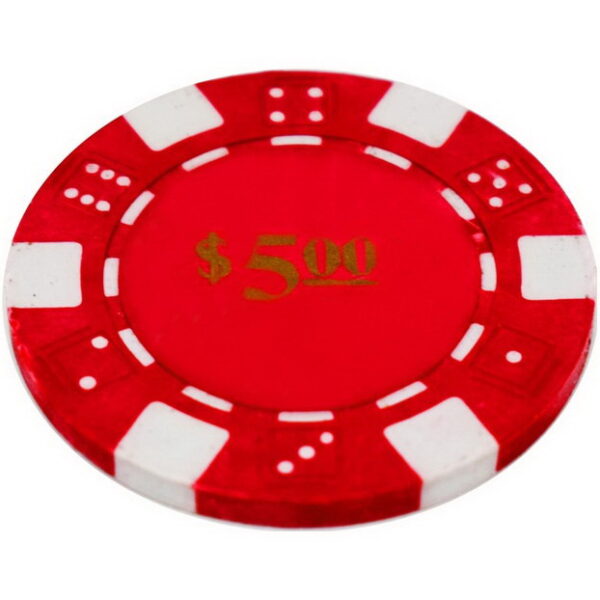 Μάρκες καζίνο SUPERGIFTS Poker Dice ∅38/11,5gr με αξία - Image 4