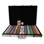 Βαλίτσα αλουμινίου με 1000 μάρκες SUPERGIFTS Poker Dice 11,5gr