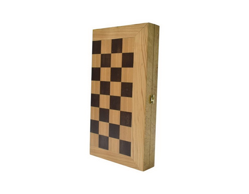 398 ΤΑΒΛΙ-ΣΚΑΚΙ ΞΥΛΙΝΟ ΕΛΙΑ 20 Χ 12cm - Image 1
