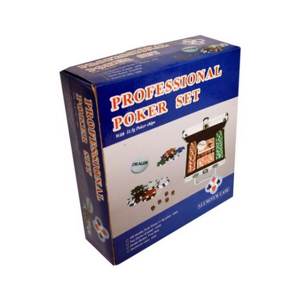 Βαλίτσα αλουμινίου με 100 μάρκες SUPERGIFTS Poker Dice 11,5gr - Image 3