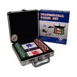 Βαλίτσα αλουμινίου με 100 μάρκες SUPERGIFTS Poker Dice 11,5gr