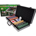 Βαλίτσα αλουμινίου με 300 μάρκες SUPERGIFTS Poker Dice 11,5gr
