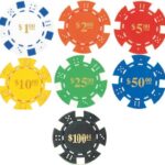 Μάρκες καζίνο SUPERGIFTS Poker Dice ∅38/11,5gr με αξία