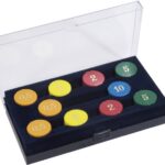 Σετ με 100 μάρκες SUPERGIFTS Metacrilate με αναγραφόμενο ποσό