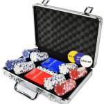 ΒΑΛΙΤΣΑ ΑΛΟΥΜΙΝΙΟΥ ΜΕ 200 ΜΑΡΚΕΣ CLUB POKER SUPERGIFTS 12gr ΜΕ ΑΞΙΑ