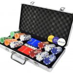 ΒΑΛΙΤΣΑ ΑΛΟΥΜΙΝΙΟΥ ΜΕ 300 ΜΑΡΚΕΣ CLUB POKER SUPERGIFTS 12gr ΜΕ ΑΞΙΑ