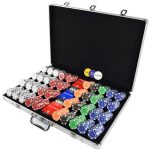 ΒΑΛΙΤΣΑ ΑΛΟΥΜΙΝΙΟΥ ΜΕ 1000 ΜΑΡΚΕΣ CLUB POKER SUPERGIFTS 12gr ΜΕ ΑΞΙΑ