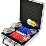 ΒΑΛΙΤΣΑ ΑΛΟΥΜΙΝΙΟΥ ΜΕ 100 ΜΑΡΚΕΣ CLUB POKER SUPERGIFTS 12gr ΜΕ ΑΞΙΑ